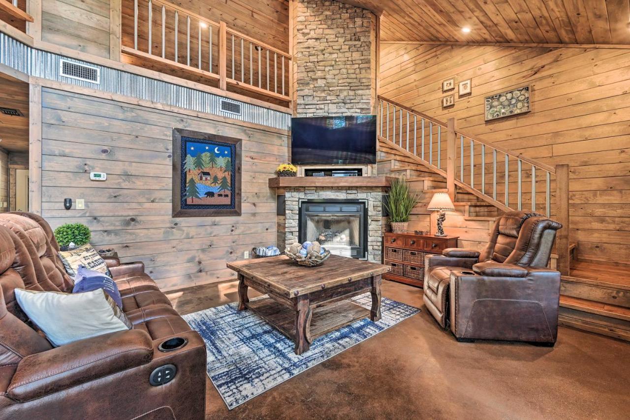 Luxe Broken Bow Cabin With Tesla Charging Station Stephens Gap Екстер'єр фото