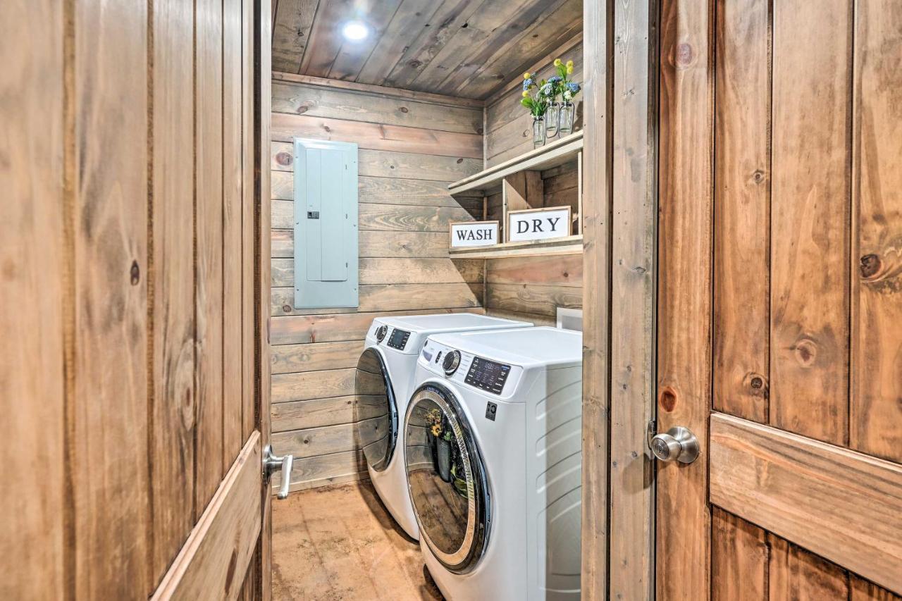 Luxe Broken Bow Cabin With Tesla Charging Station Stephens Gap Екстер'єр фото