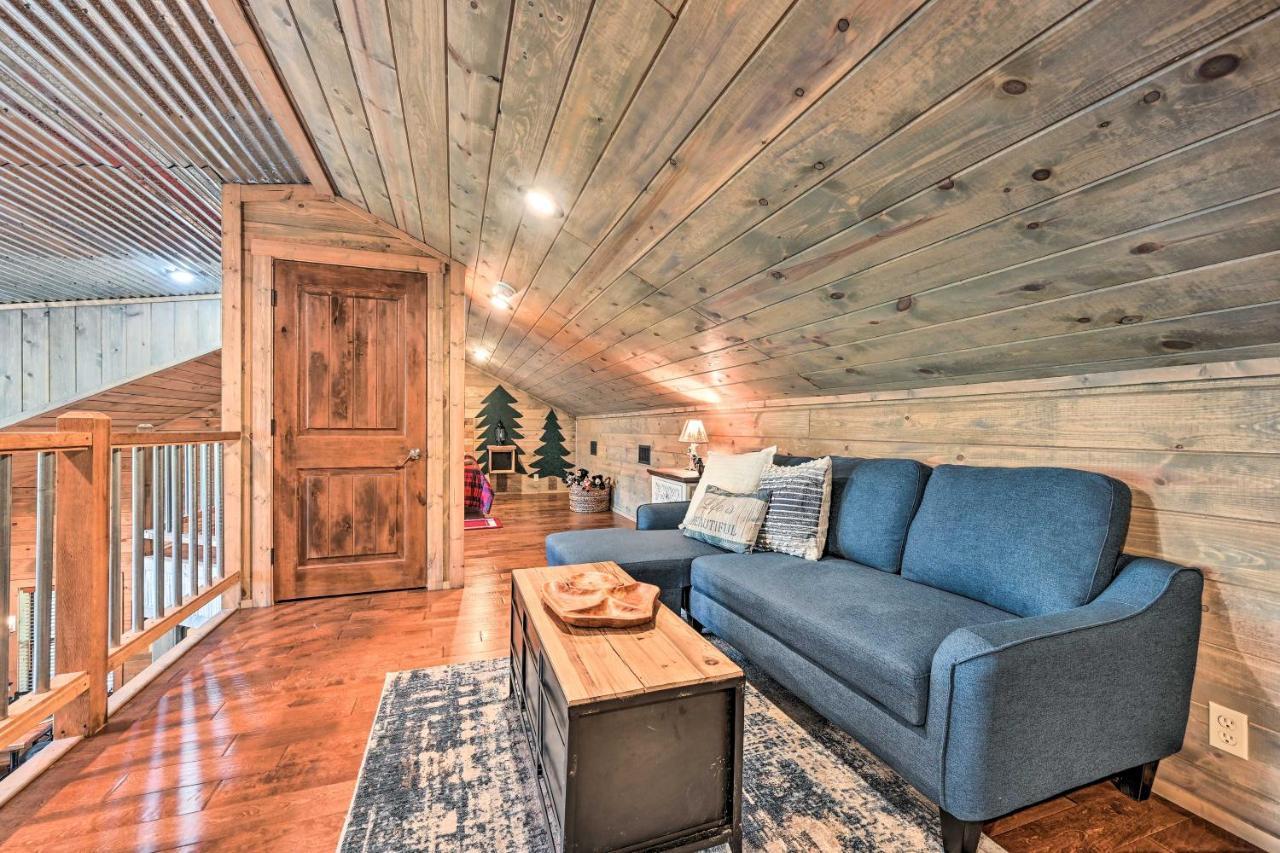 Luxe Broken Bow Cabin With Tesla Charging Station Stephens Gap Екстер'єр фото