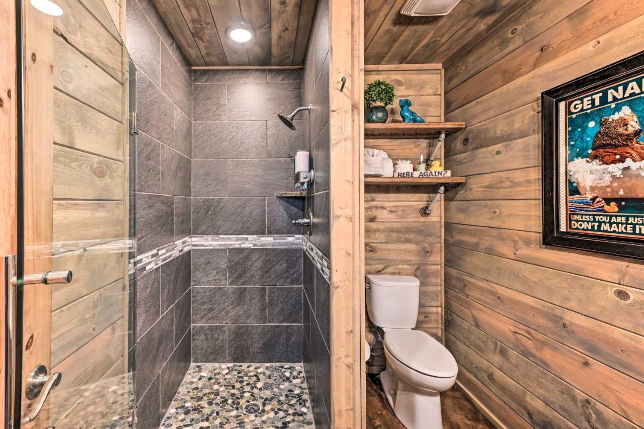 Luxe Broken Bow Cabin With Tesla Charging Station Stephens Gap Екстер'єр фото