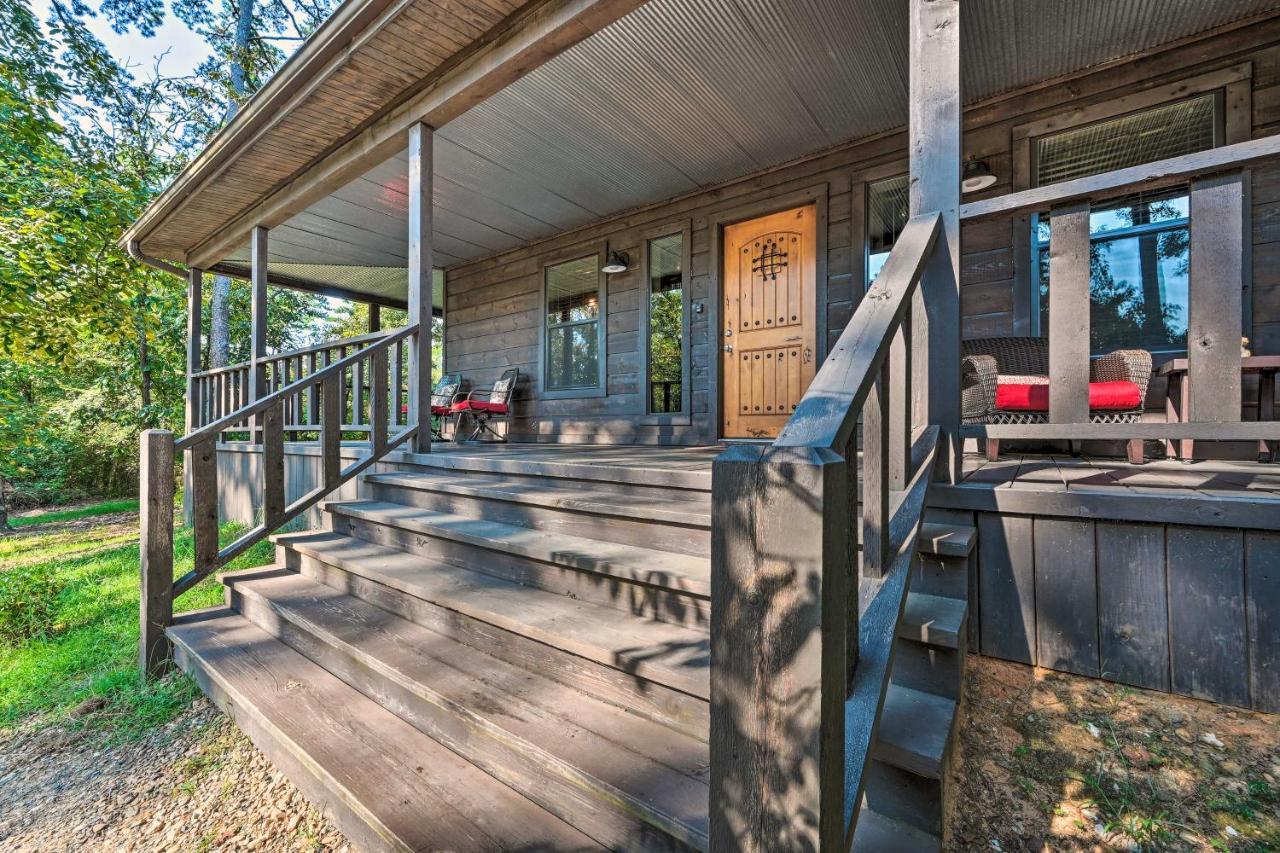Luxe Broken Bow Cabin With Tesla Charging Station Stephens Gap Екстер'єр фото