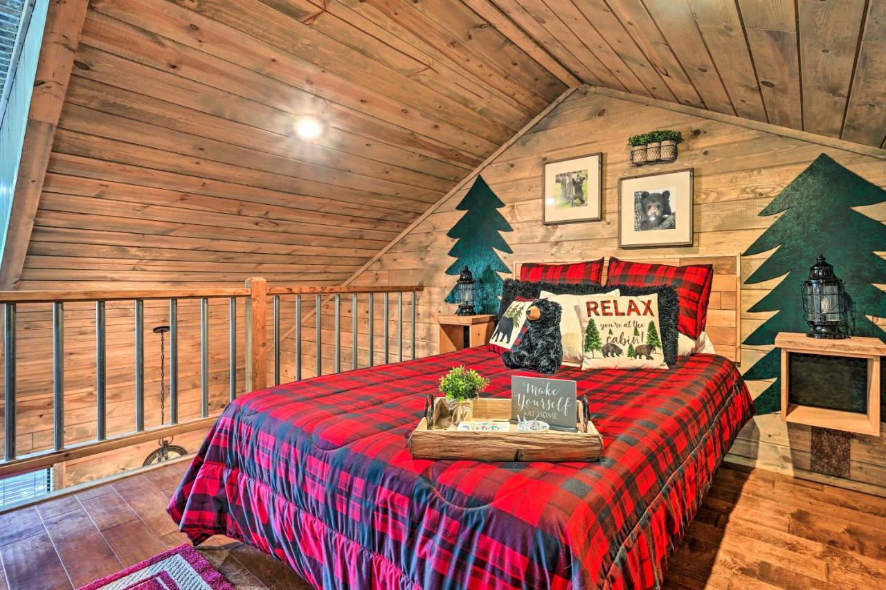 Luxe Broken Bow Cabin With Tesla Charging Station Stephens Gap Екстер'єр фото