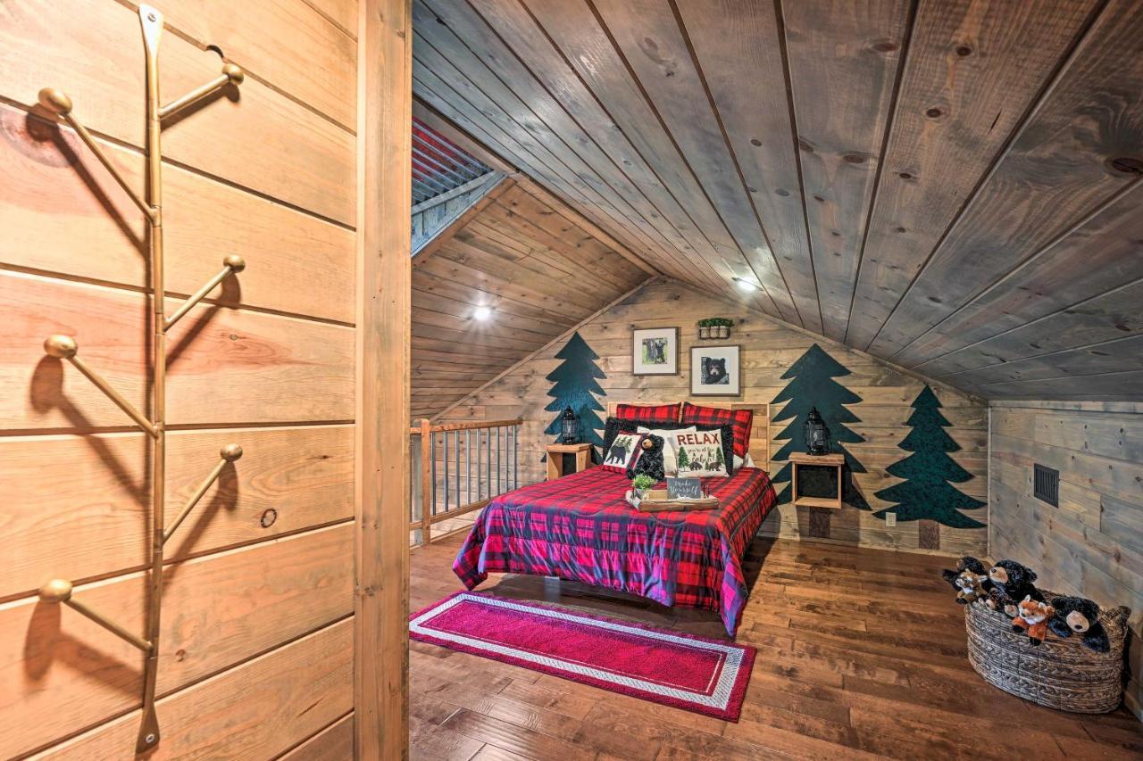 Luxe Broken Bow Cabin With Tesla Charging Station Stephens Gap Екстер'єр фото