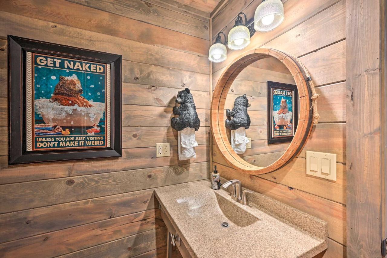 Luxe Broken Bow Cabin With Tesla Charging Station Stephens Gap Екстер'єр фото